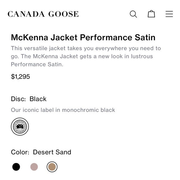 Canada Goose McKenna Jacket Performance Satin - Picture 15 of 16